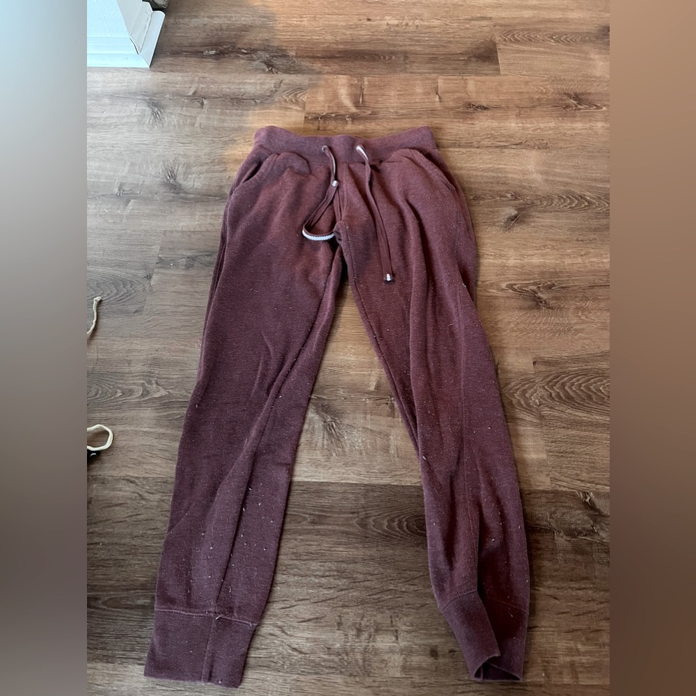 Maroon sweats used